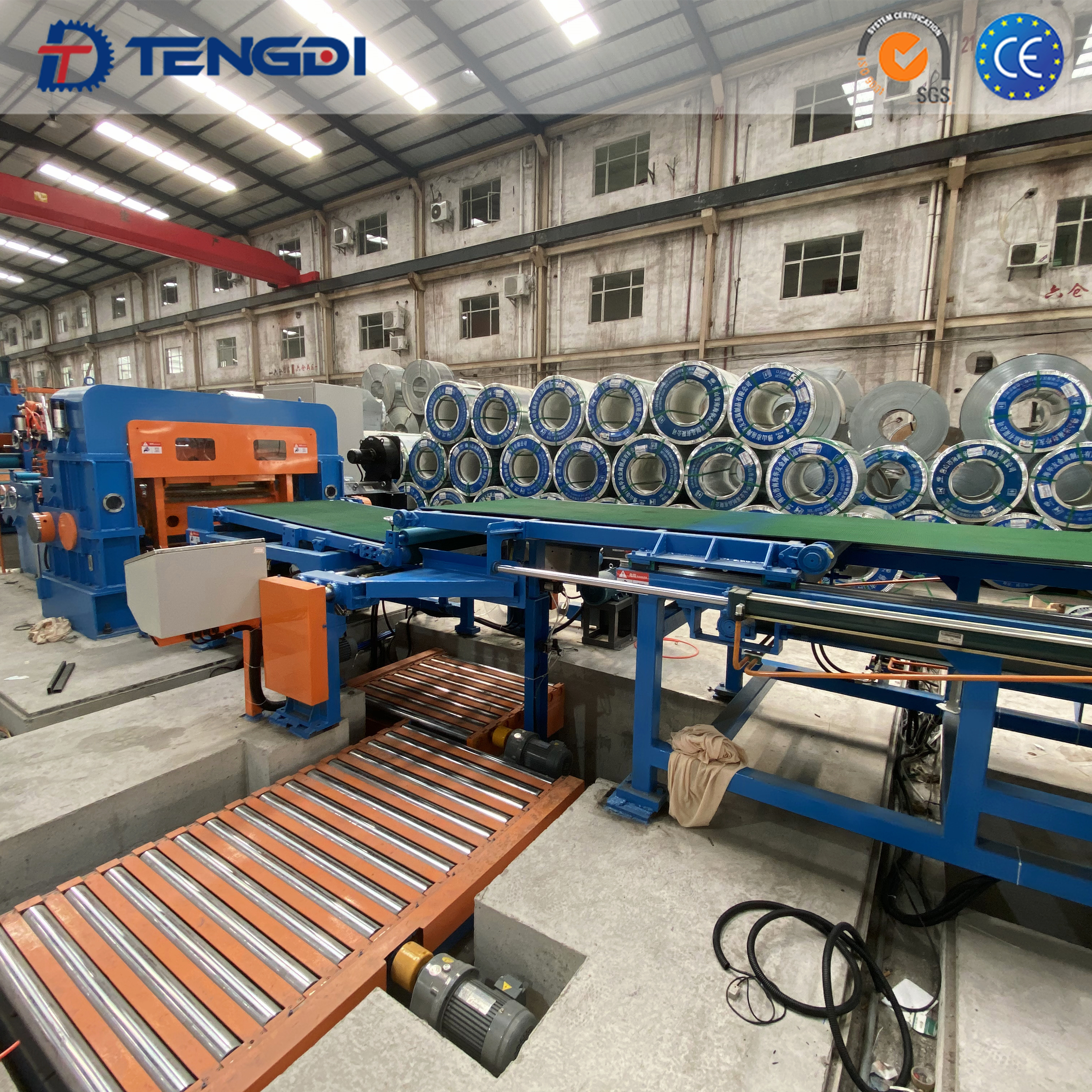 0.3-2.0*900mm Stainless Steel Coil Cut to Length Machine