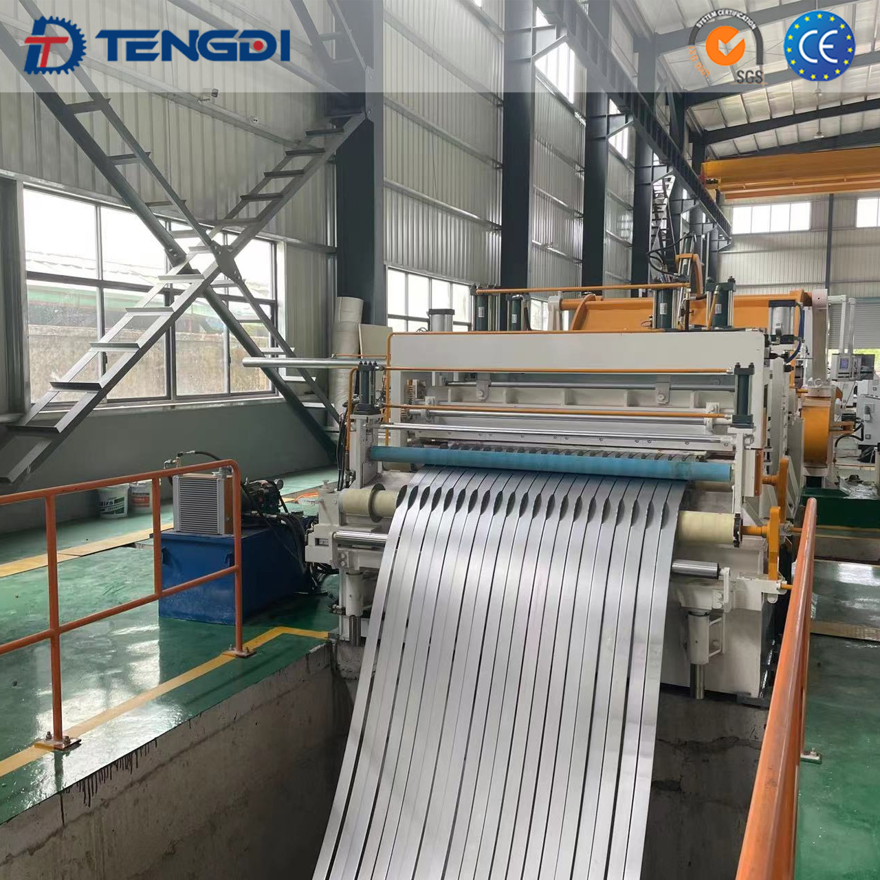Cost-Effective High Quality Hot Rolled Metal Coil Slitting Recoiling Straightener Machine Slitter Shear Slitting Machine Slitting Line