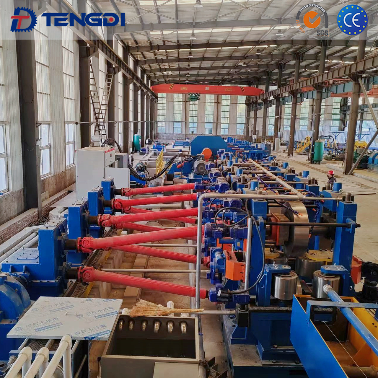Large Diameter Square Pipe Production Line