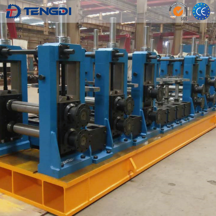 HG114 High Frequency Welding ERW Steel Tube Mill / Erw Tube Mill