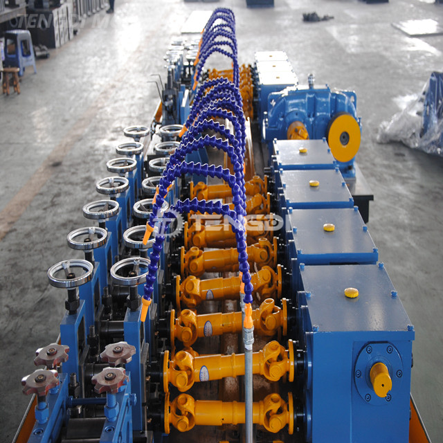 Round / Square Pipe Making Machine Stainless Steel Tube Mill from China