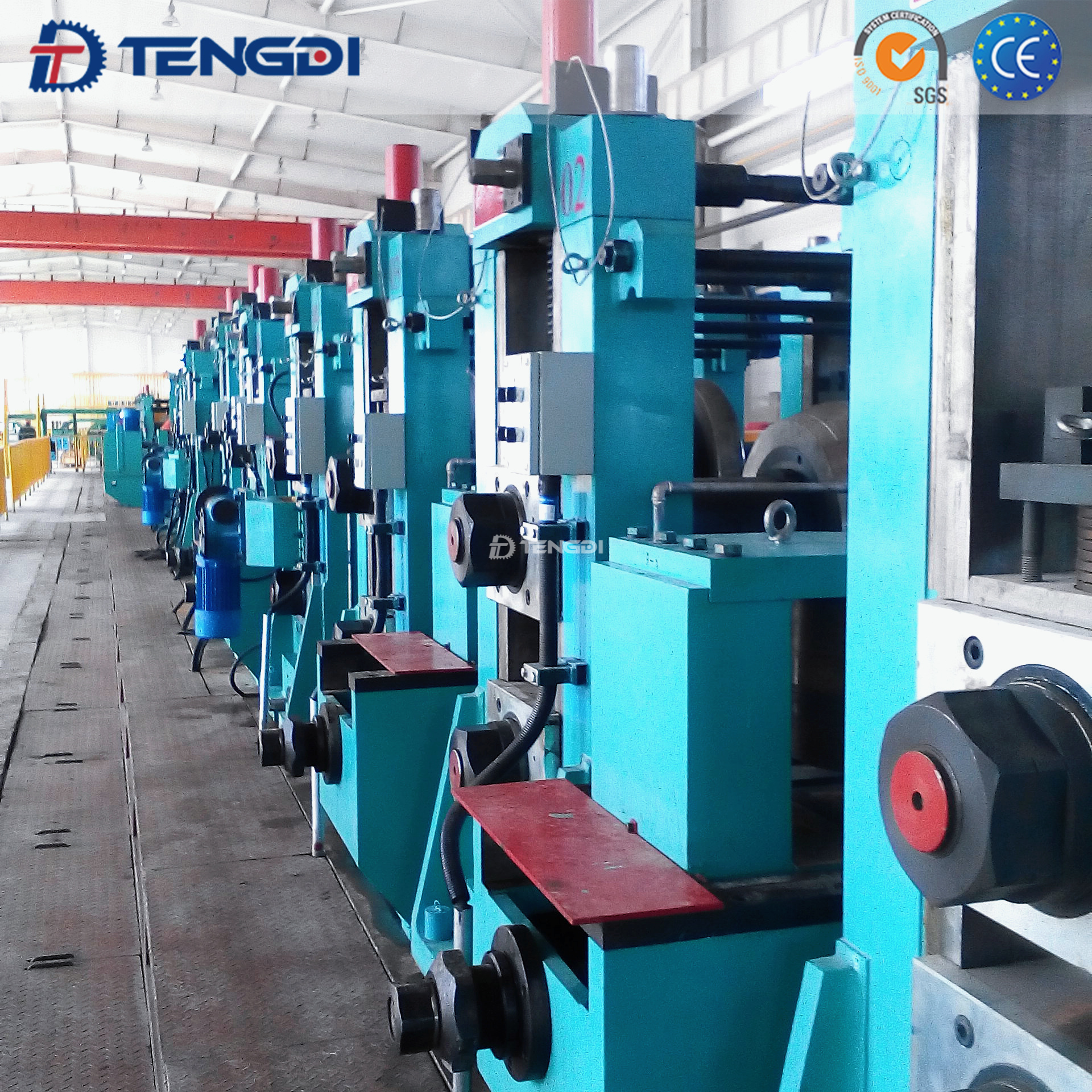 HG508 High Frequency Welding ERW Steel Tube Mill 