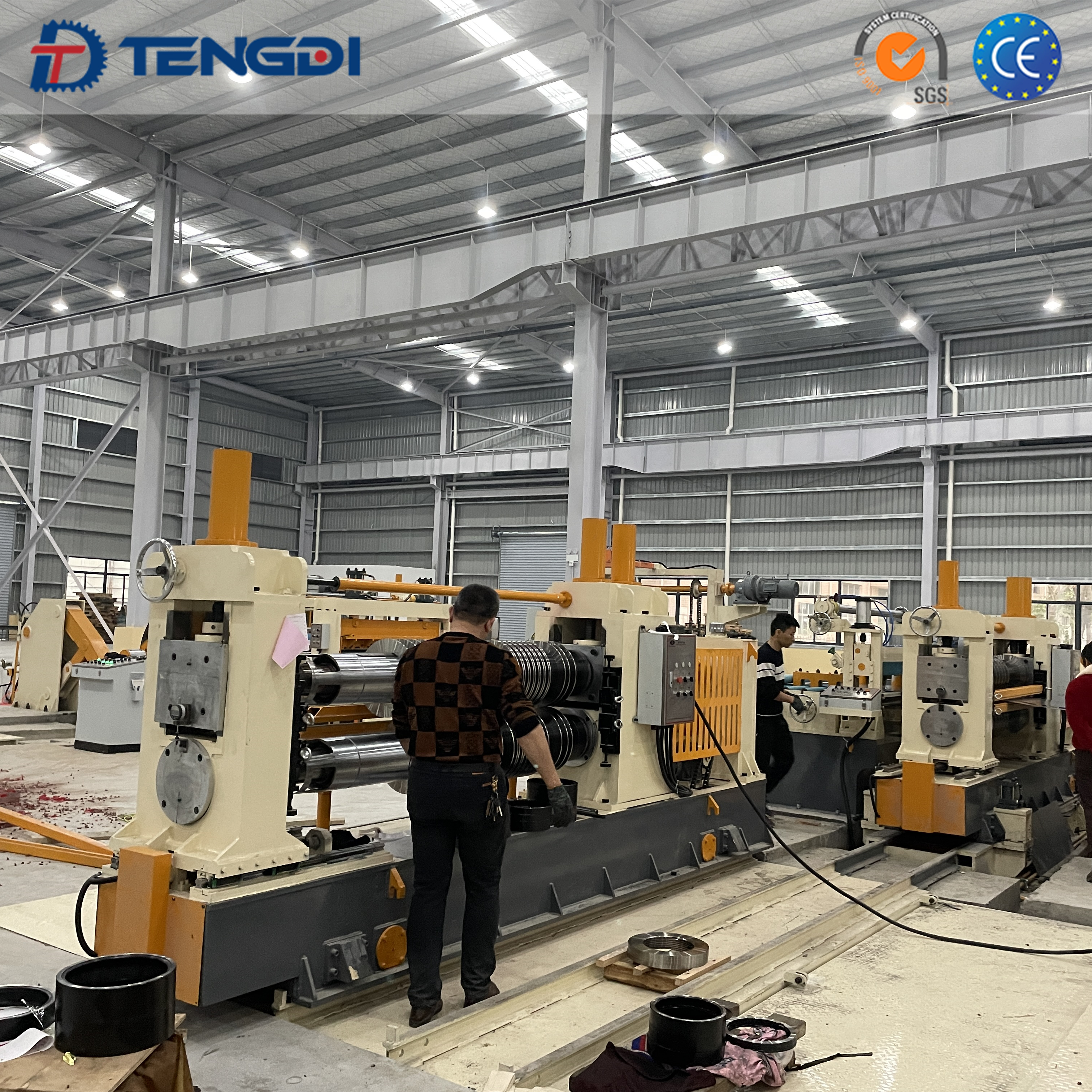 0.2-3.0*1650mm High Precision Steel Coil Slitting Line